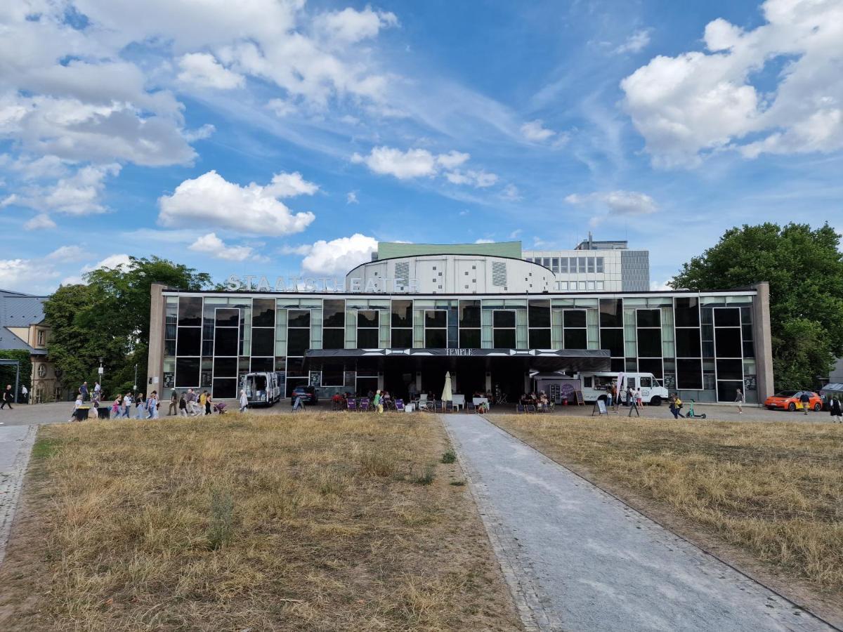 Exklusives Und Helles Dachgeschoss-Apartment No 3 Im Zentrum Von Kassel, Schnelles 1Gbit Internet, Geschirrspueler, Boxspringbetten Kültér fotó